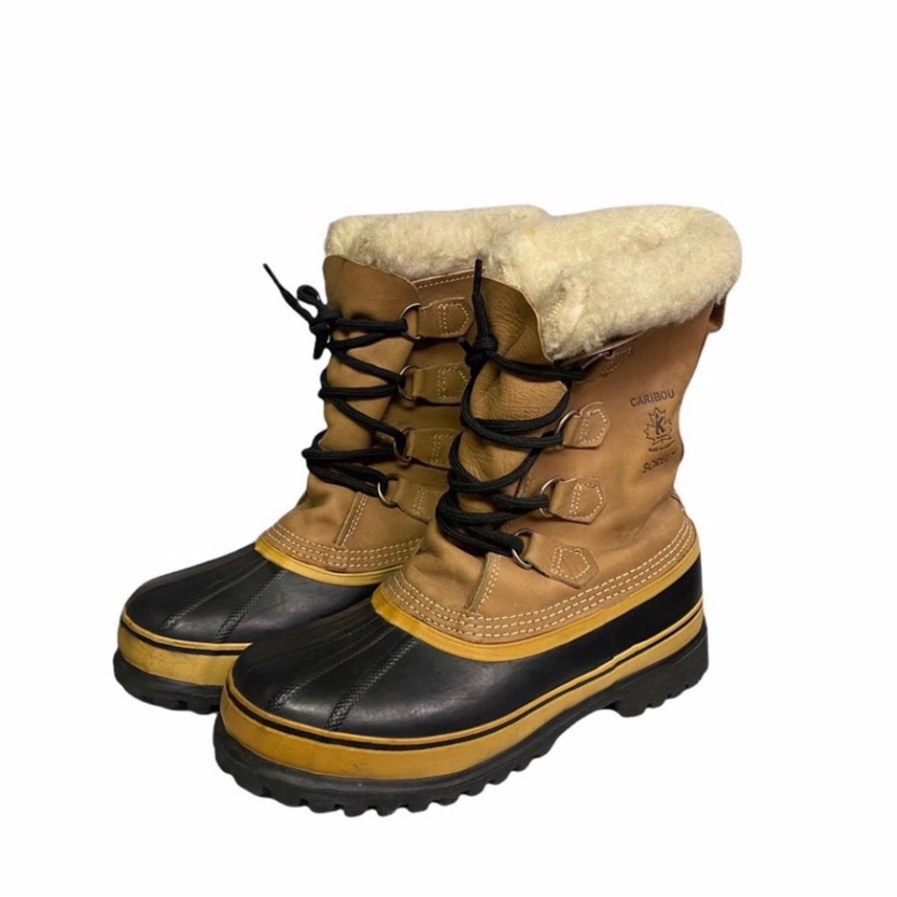 SOREL Caribou Pure Virgin Wool Lined Boots